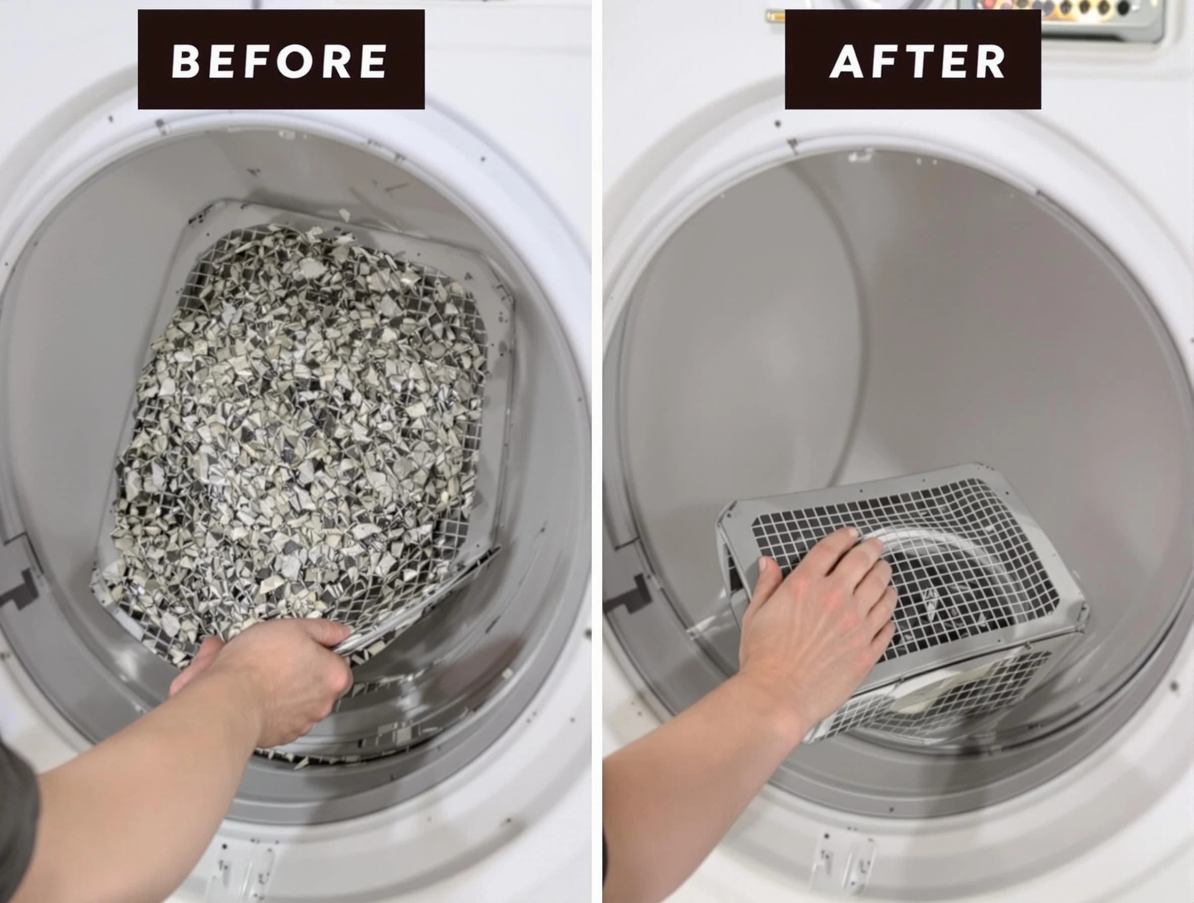 Professional lint trap cleaning by Bellwood Dryer Vent Cleaning in Bellwood