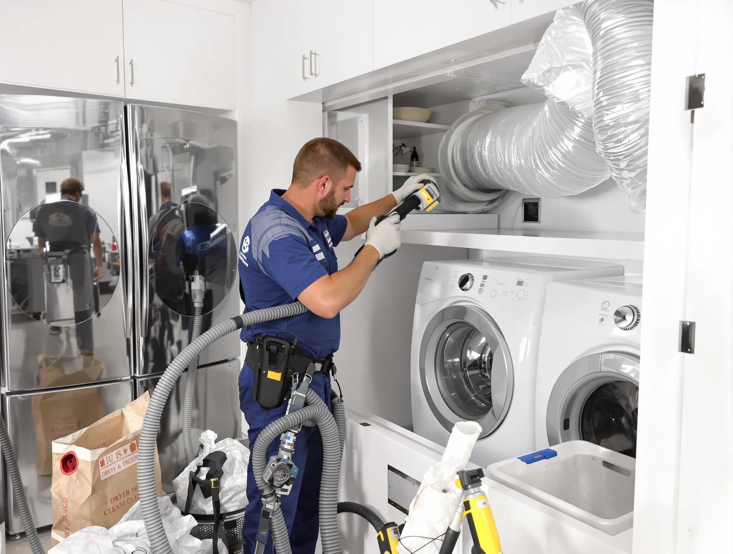 Professional duct cleaning by Bellwood Dryer Vent Cleaning in Bellwood