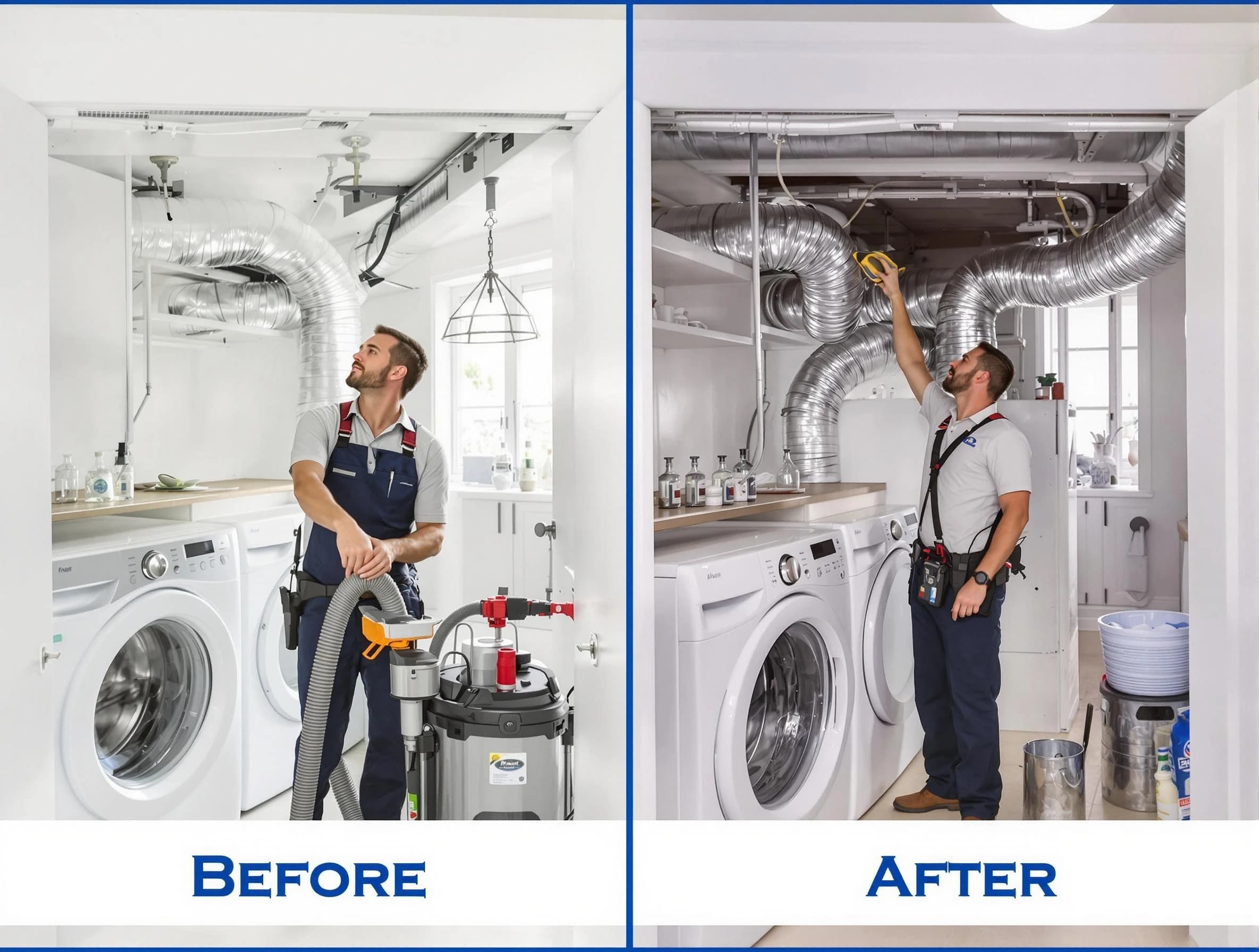 Expert gas dryer vent cleaning by Bellwood Dryer Vent Cleaning in Bellwood