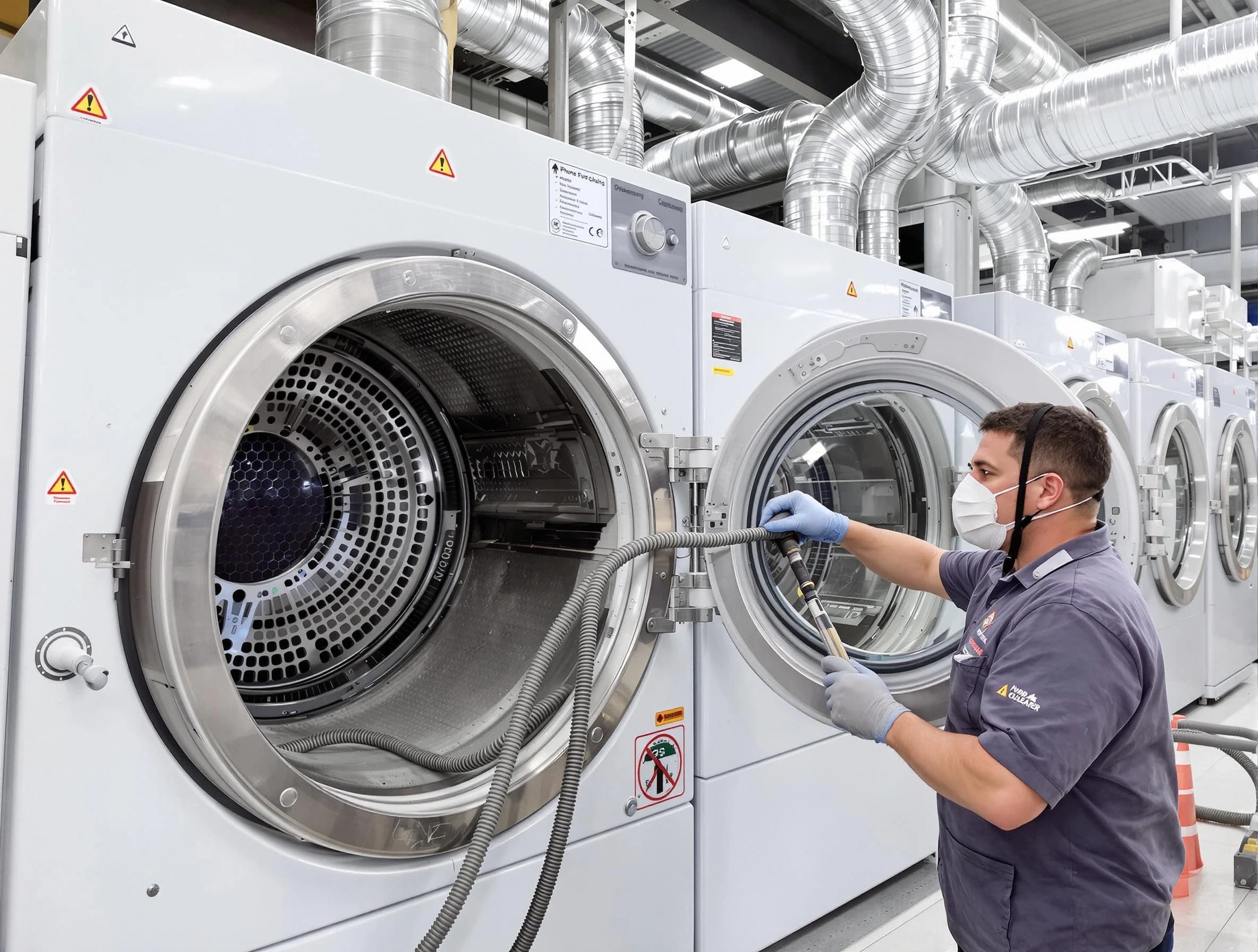 Industrial-grade dryer vent cleaning by Bellwood Dryer Vent Cleaning in Bellwood