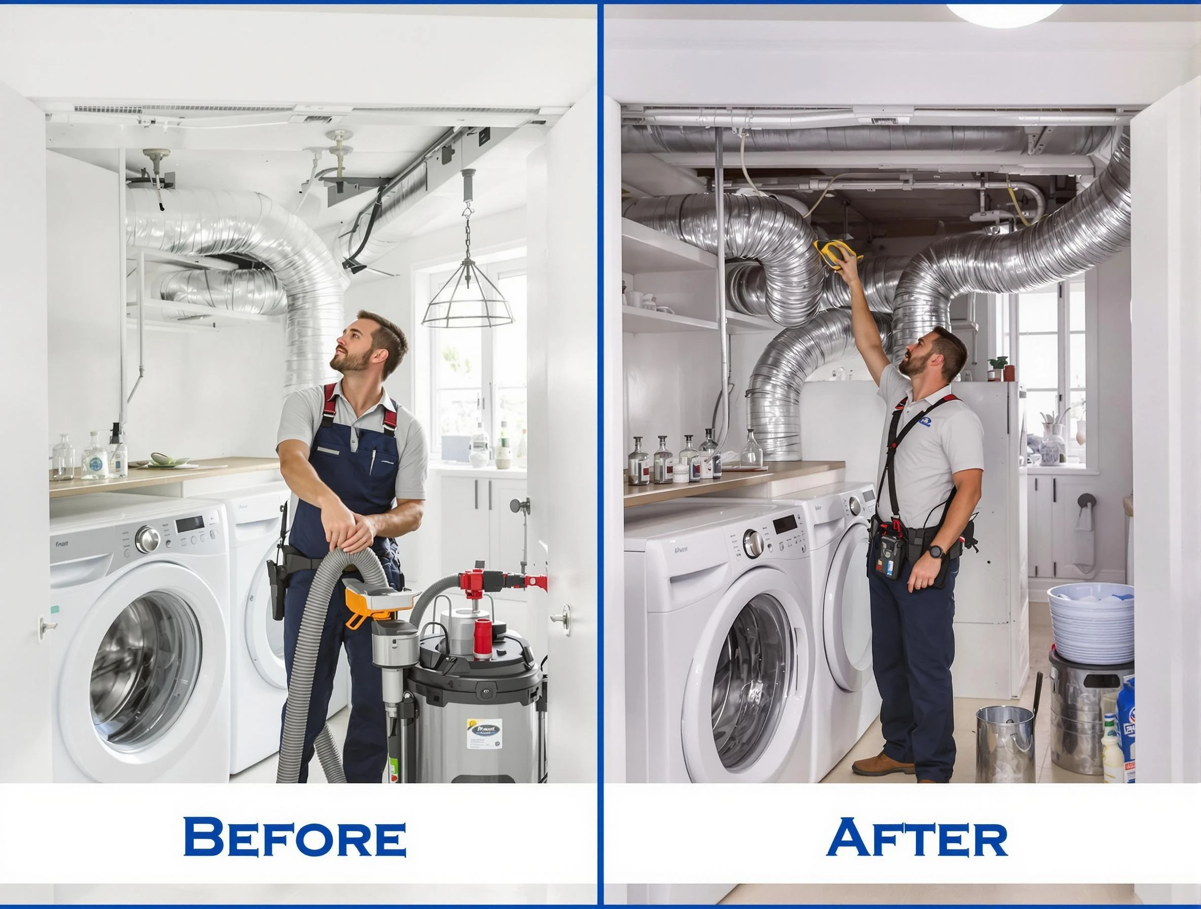 Expert gas dryer vent cleaning by Bellwood Dryer Vent Cleaning in Bellwood