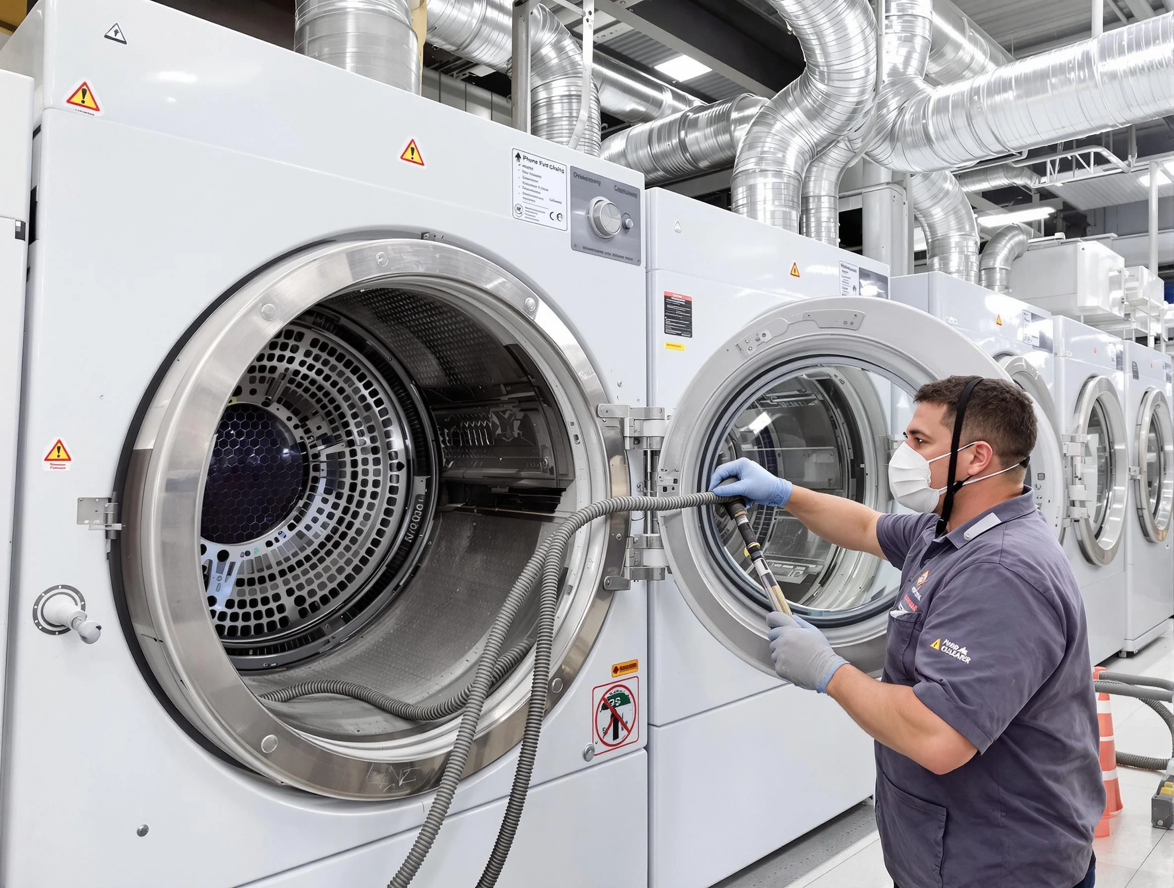 Industrial-grade dryer vent cleaning by Bellwood Dryer Vent Cleaning in Bellwood